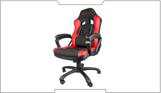 Fotel Dla Gracza Natec Genesis SX33 Gaming Chair Black-Blue 2