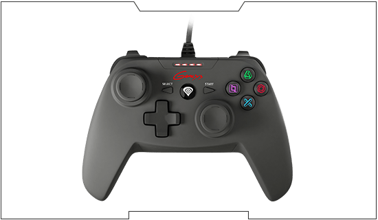 Gamepad Genesis P58 Przewodowy Do PS3 i  PC 4