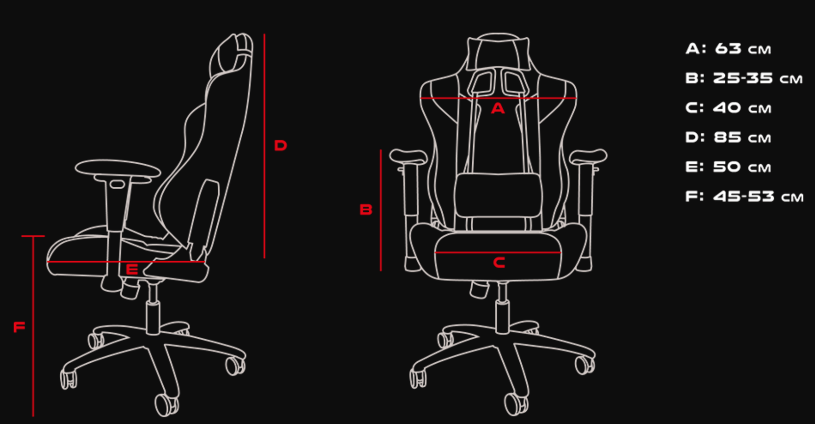 Fotel Dla Gracza Genesis SX77 Gaming Chair Black-Red 11