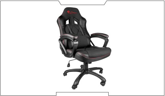 Fotel Dla Gracza Natec Genesis SX33 Gaming Chair Black-Blue 2