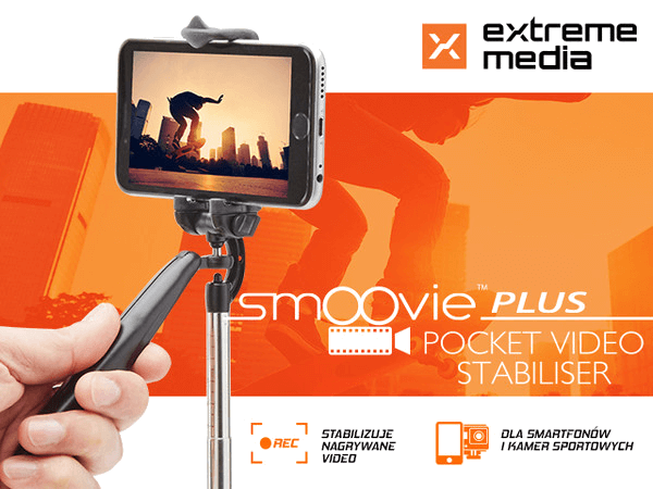 Stabilizator Video Extreme Media Kieszonkowy Smoovie Plus