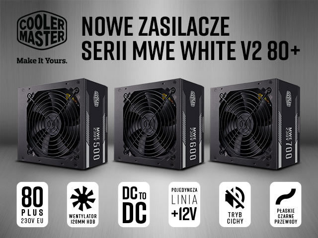 Zasilacz Cooler Master MWE