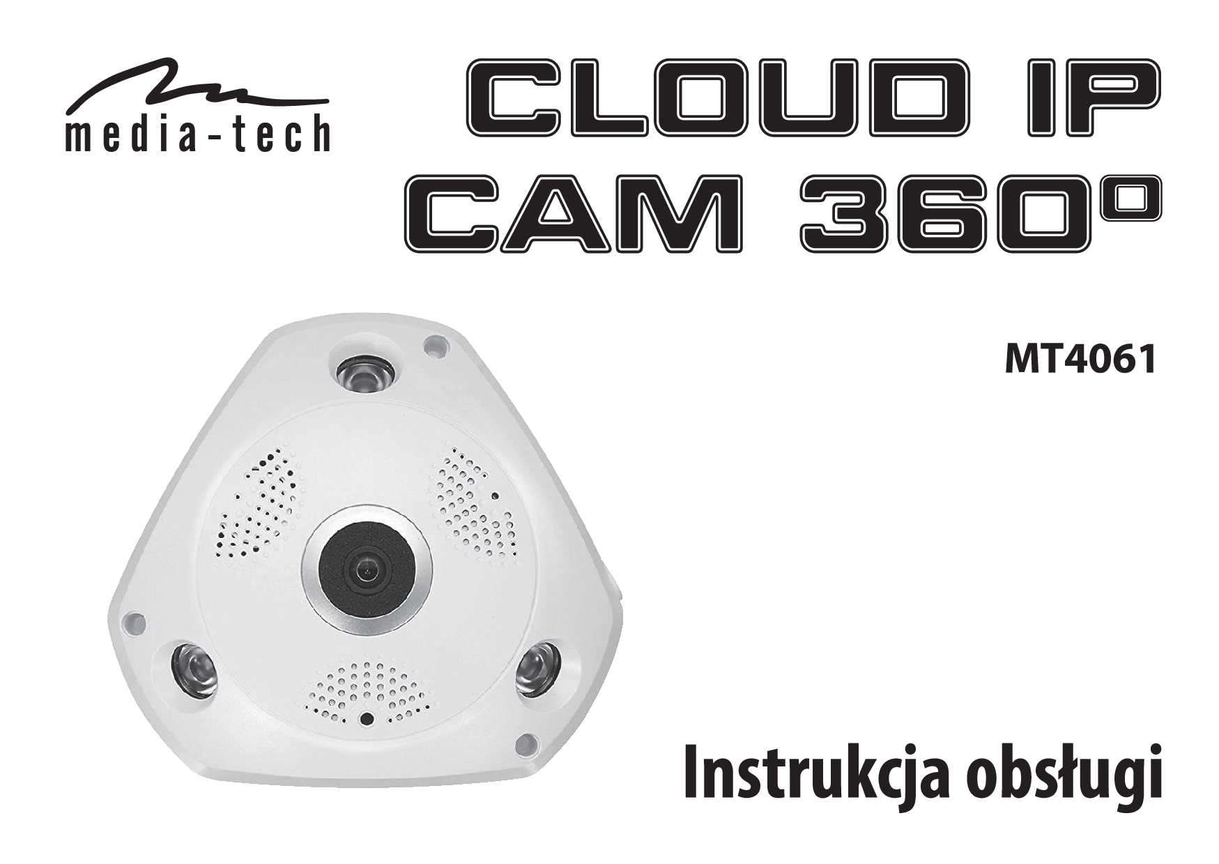 CLOUD IP CAM 360 -Kamera IP WIFI 360 stopni instrukcja obsługi 1