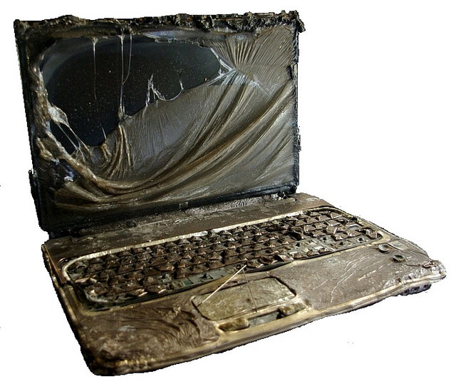 Gorący laptop