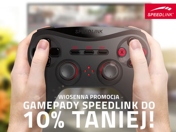 GAMEPADY SPEEDLINK DO 10% TANIEJ! www.gimbu.eu