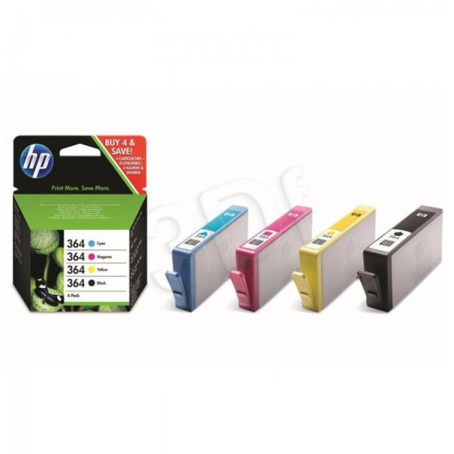 Tusz nr 364 CMYK 4-pack