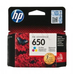 HP Tusz Kolor oryginał HP650 CZ102AE 200str 5ml