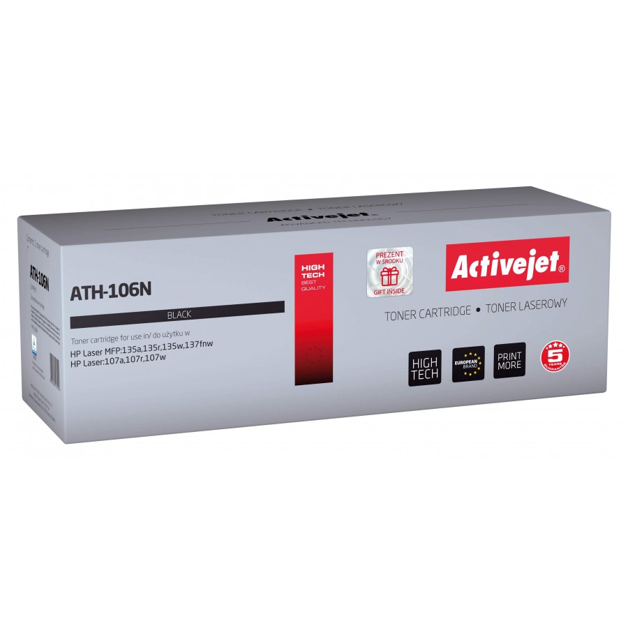 ActiveJet ATH-106N toner laserowy do drukarki HP zamiennik W1106A 1000str.