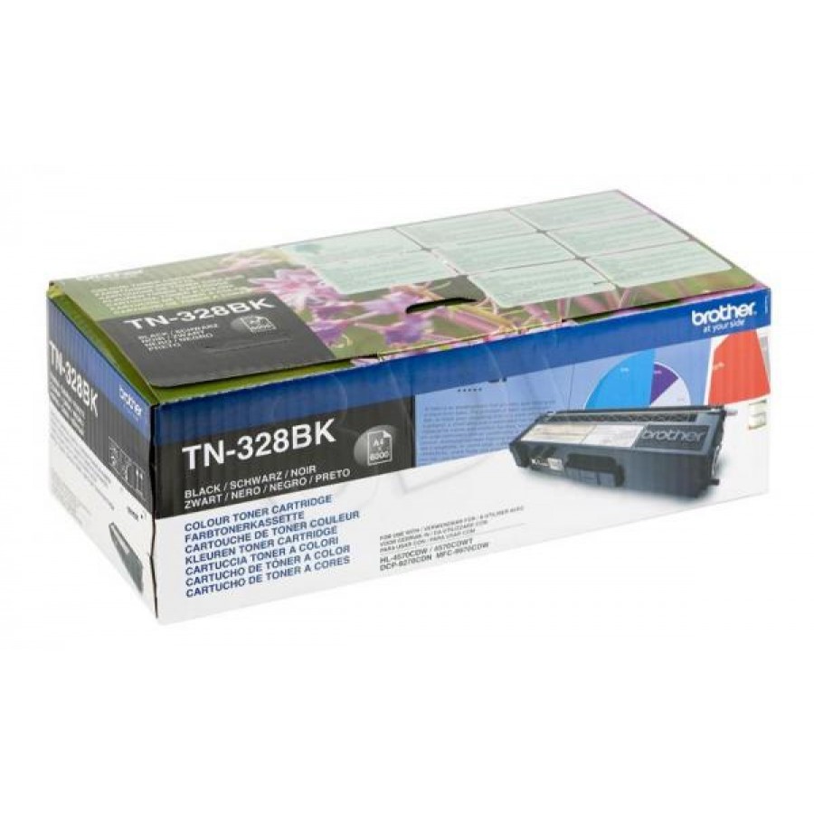 Toner Czarny TN328BK II 6000stron