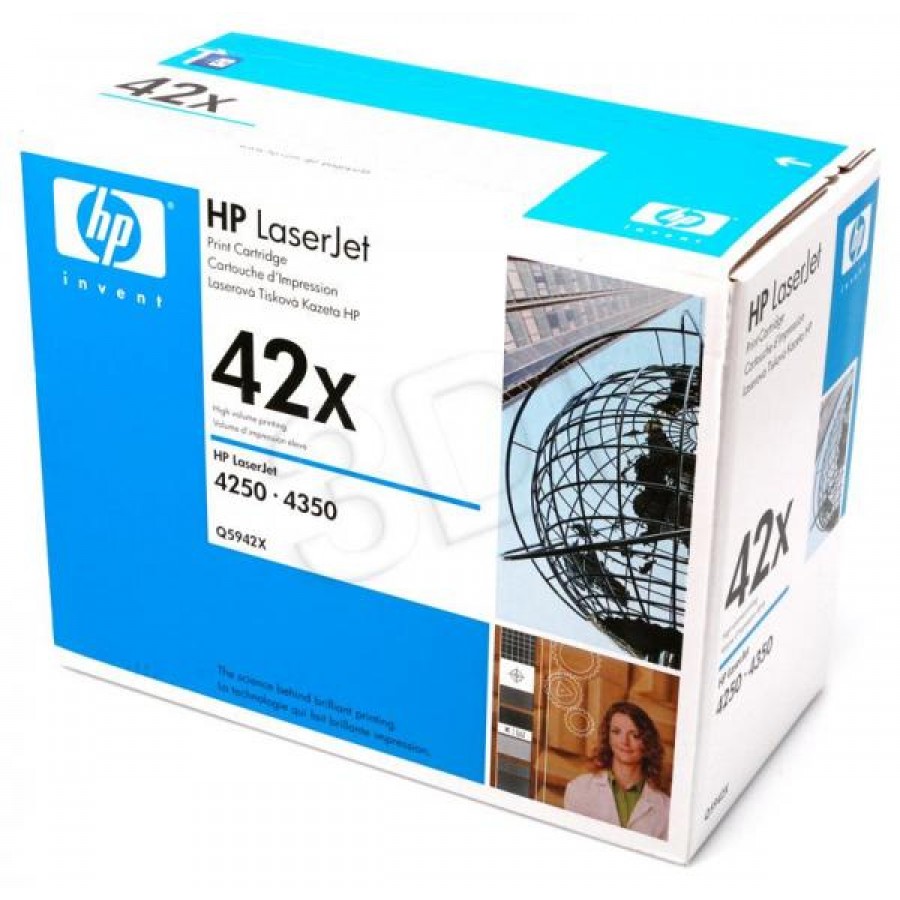 Toner Czarny HP42X=Q5942X II 20000stron