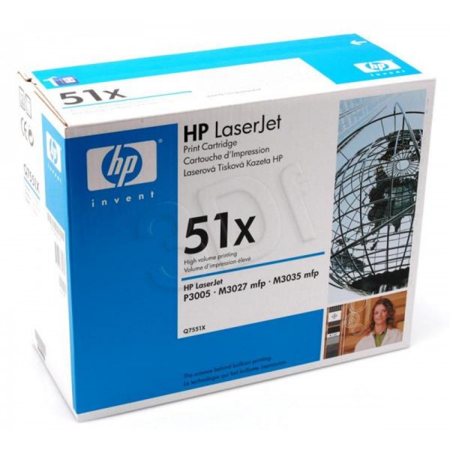 Toner Czarny HP51X=Q7551X II 13000stron