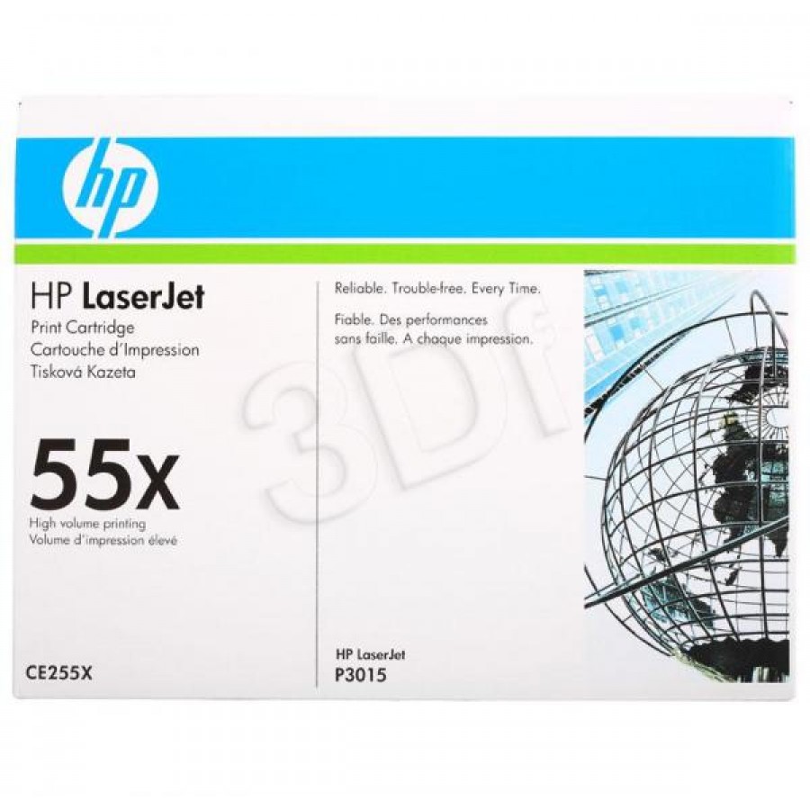 Toner Czarny HP55X=CE255X II 12500stron