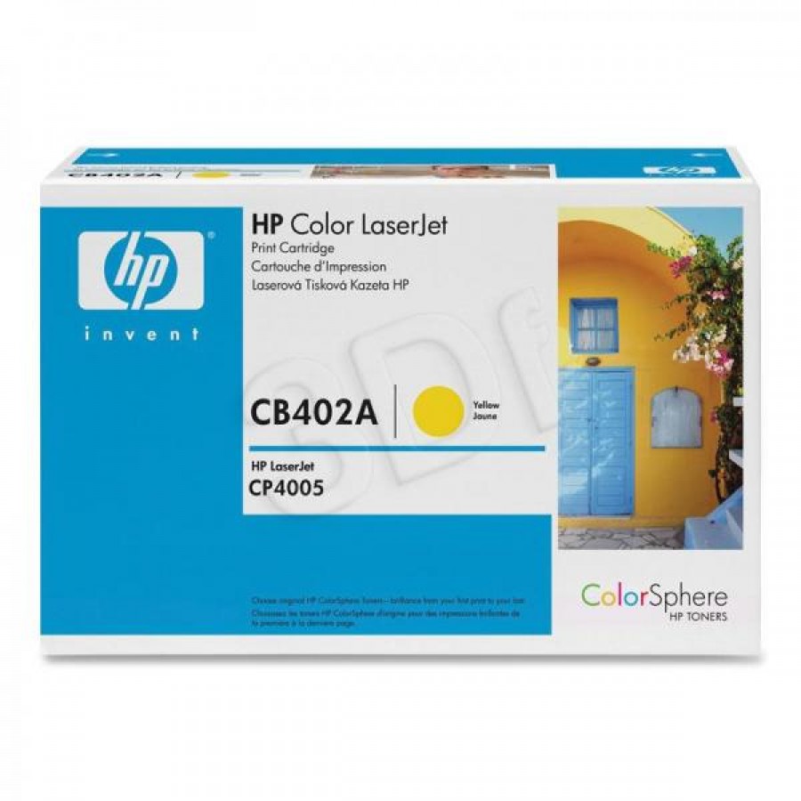 Toner HP Cb402a Yellow