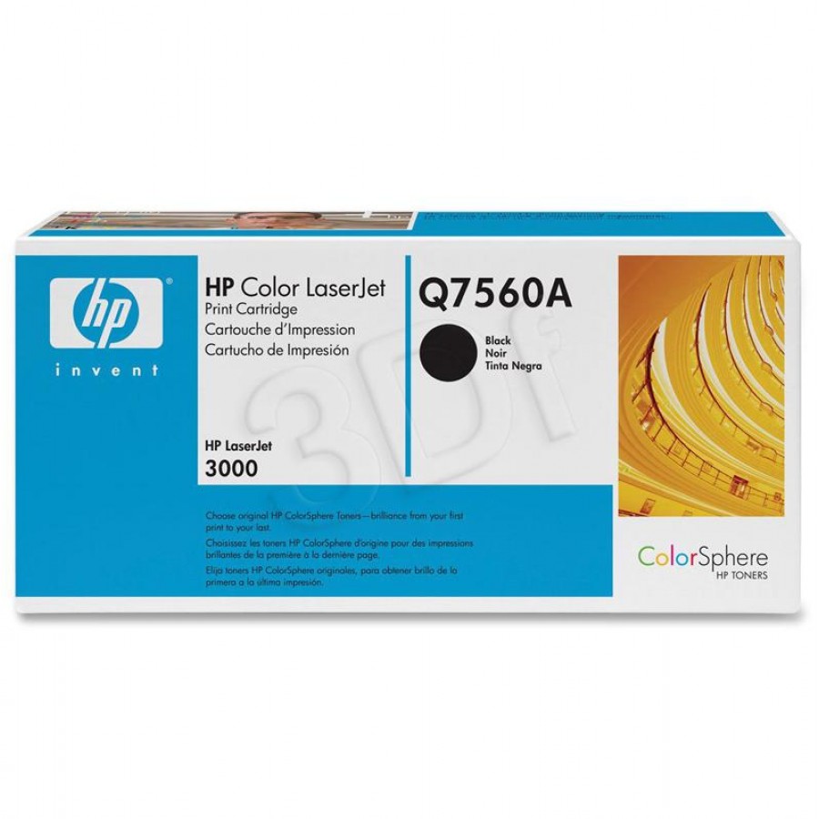 Q7560a Toner Czarny HP Laserjet Clj3000