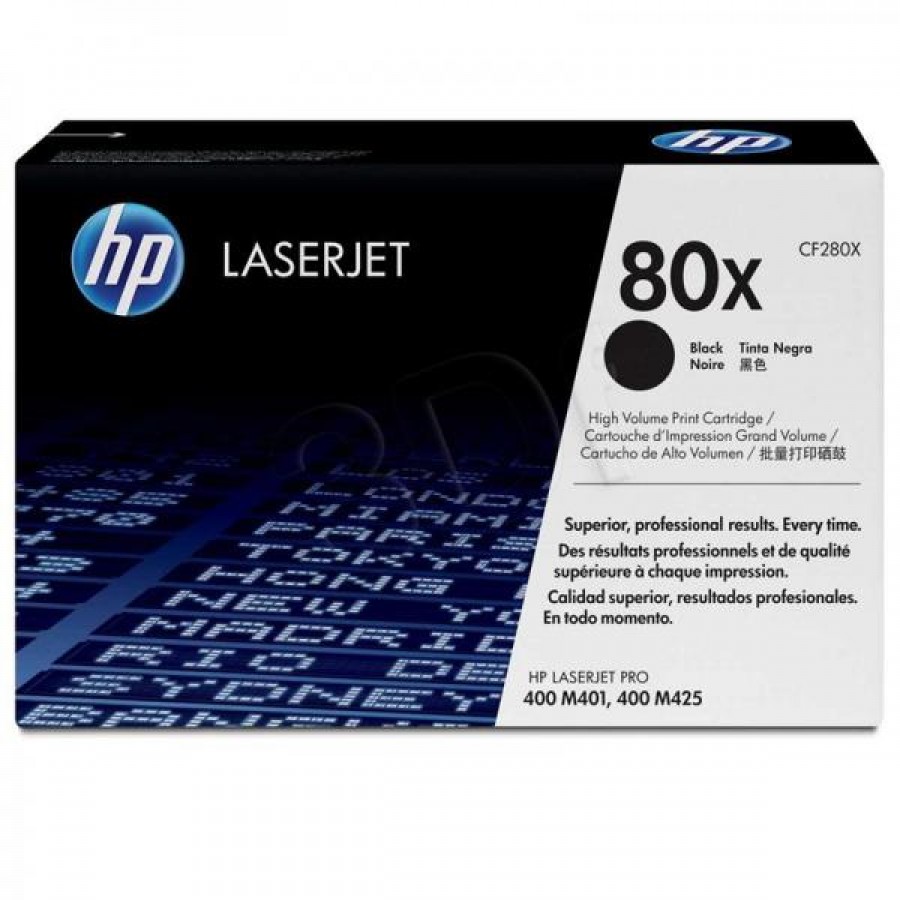 Toner Czarny HP80x=Cf280x Ii 6800stron