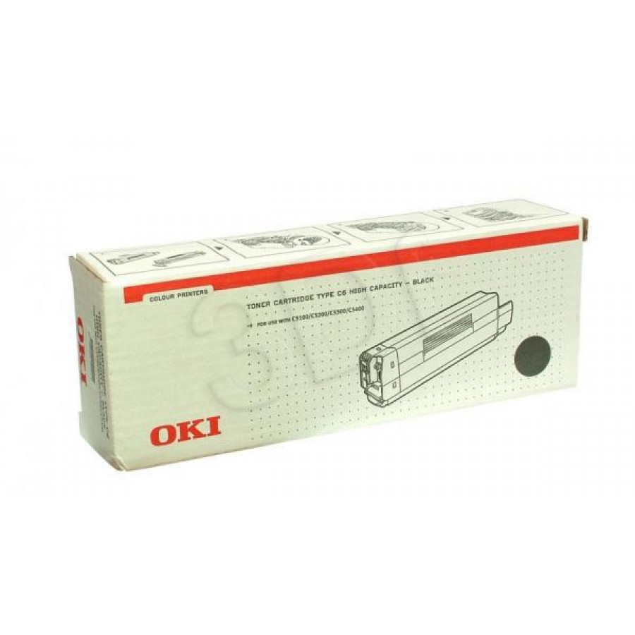 Toner Oki Czarny Do C5100 /5200/ 5300/5400 5k