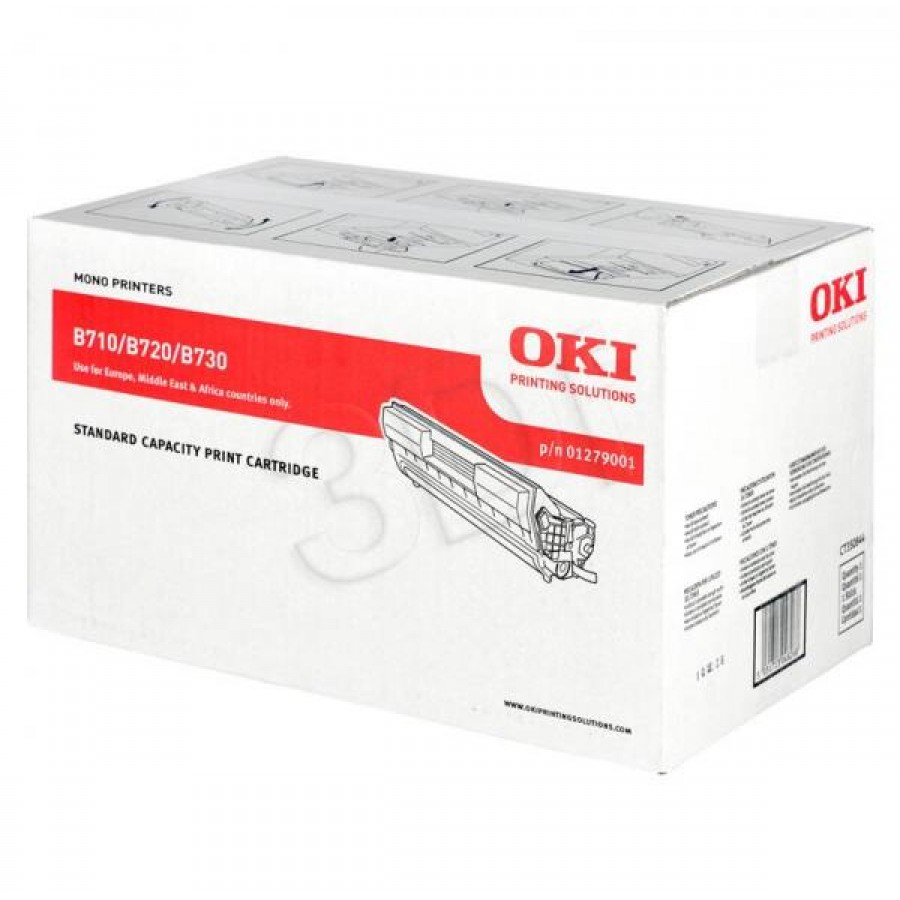 Toner Czarny Do Oki B710/720/730