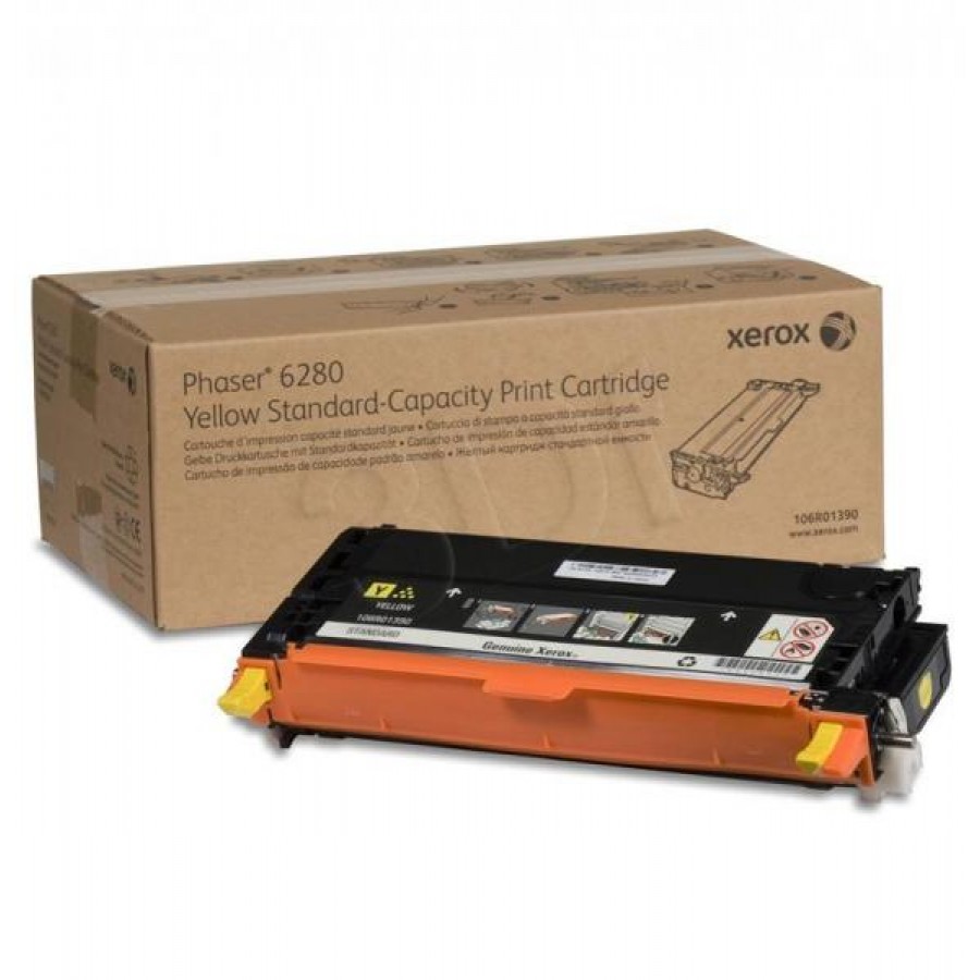 Toner Yellow High Capacity Do Phaser 6280