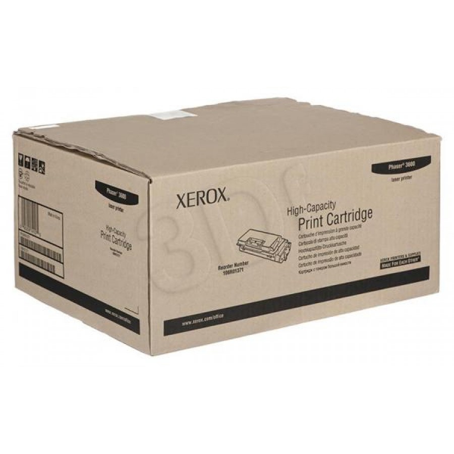 106r01371toner Black Do Xerox Phaser 3600