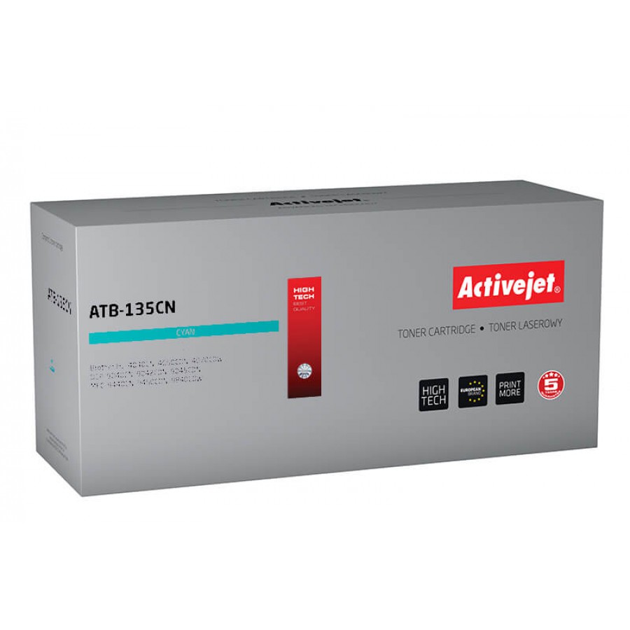 Toner Activejet ATB-135CN zamiennik Brother TN-130C/TN-135C 4000str. niebieski