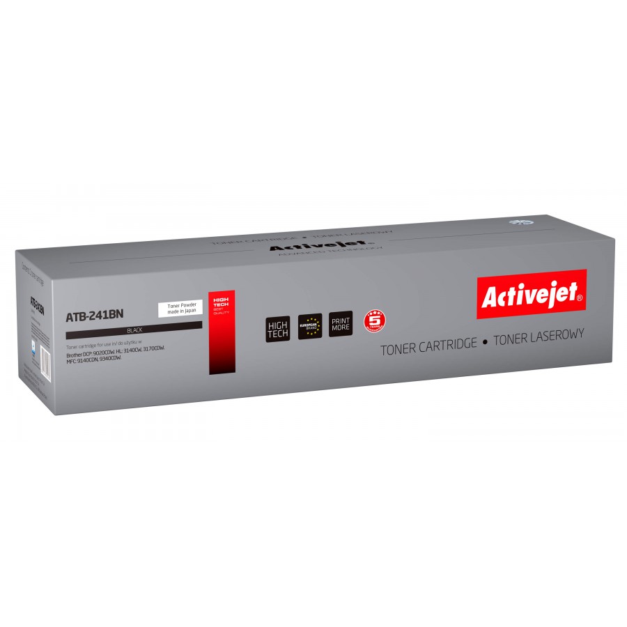 Activejet ATB-241bn Toner Laserowy Do Drukarki Brother Zamiennik Tn241bk 2500stron