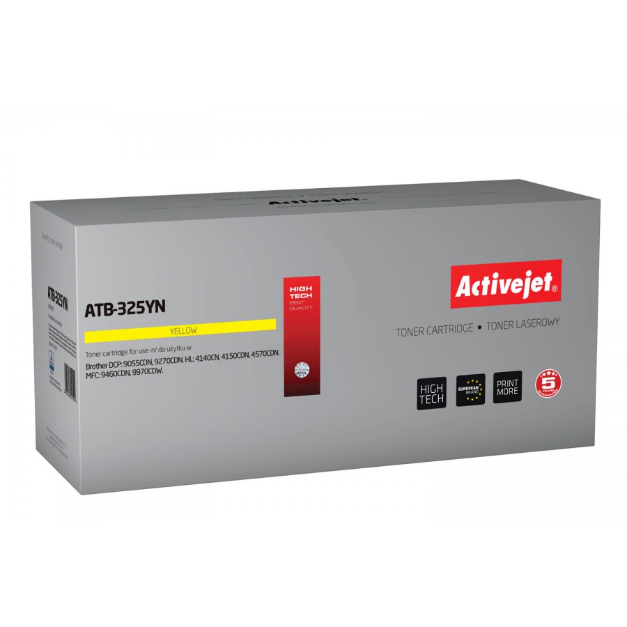 Toner Activejet ATB-325YN zamiennik Brother TN-325Y 3500str. żółty