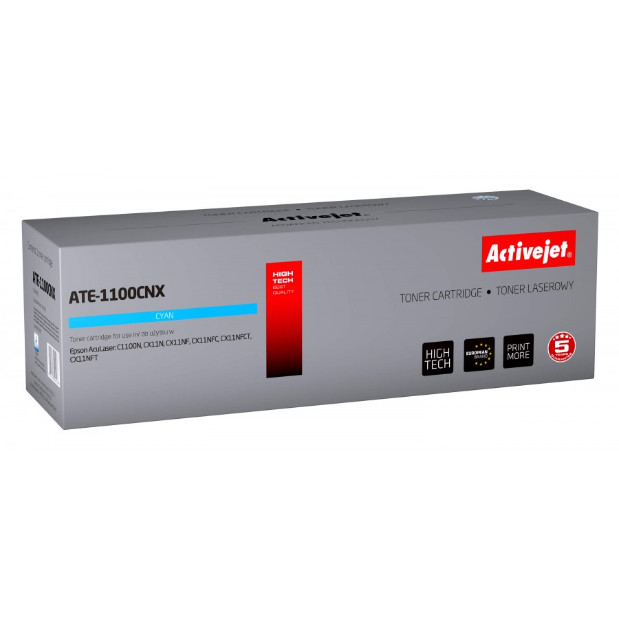 Activejet ATE-1100cnx Toner Laserowy Do Drukarki Epson Zamiennik C13s050189 4000stron