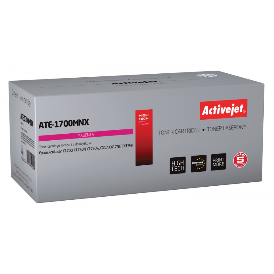 Activejet ATE-1700mnx Toner Laserowy Do Drukarki Epson Zamiennik C13s050612 1400stron