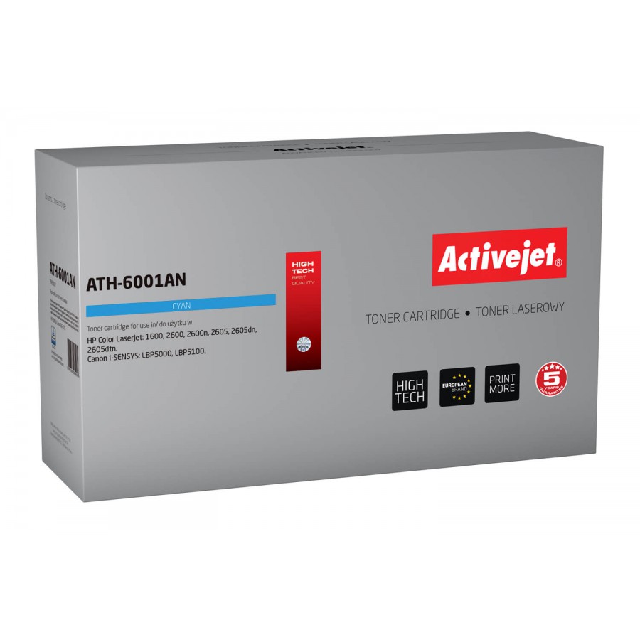 ActiveJet ATH-6001AN [AT-601C] toner laserowy do drukarki HP zamiennik Q6001A 2000stron