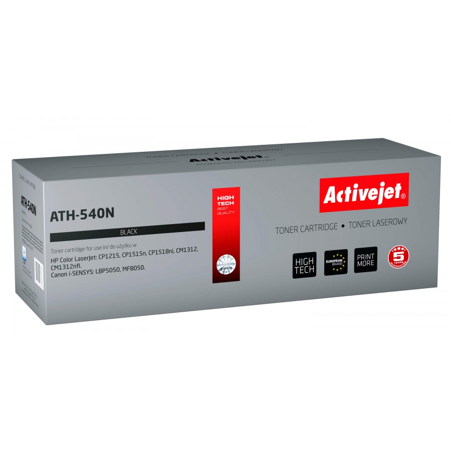 Toner Activejet ATH-540N zamiennik HP 125A CB540A, Canon CRG-716B 2400str. czarny