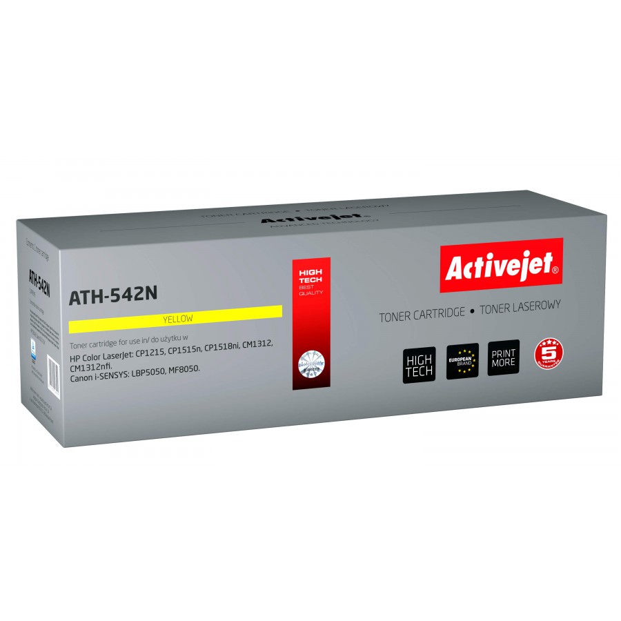 ActiveJet ATH-542N [AT-542N] toner laserowy do drukarki HP zamiennik CB542A 1600stron