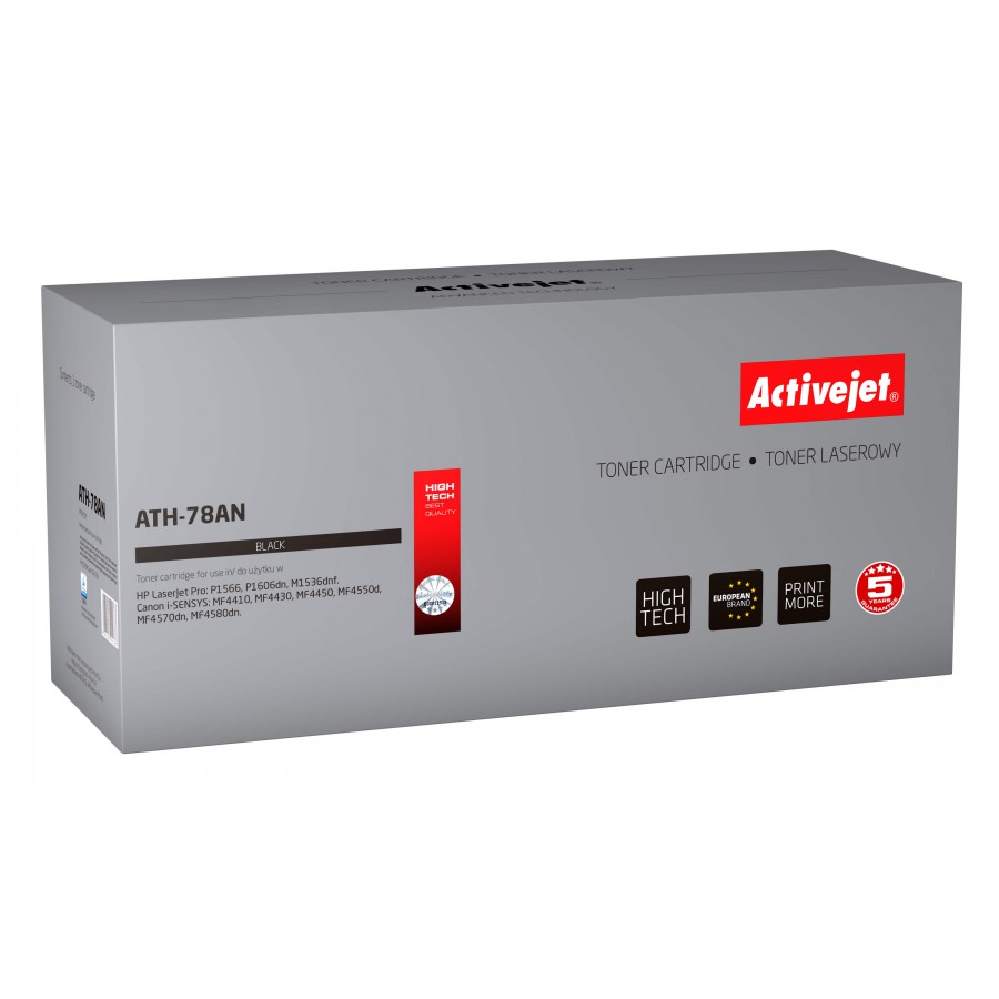 ActiveJet ATH-78AN toner laserowy do drukarki HP zamiennik CE278A 2100stron