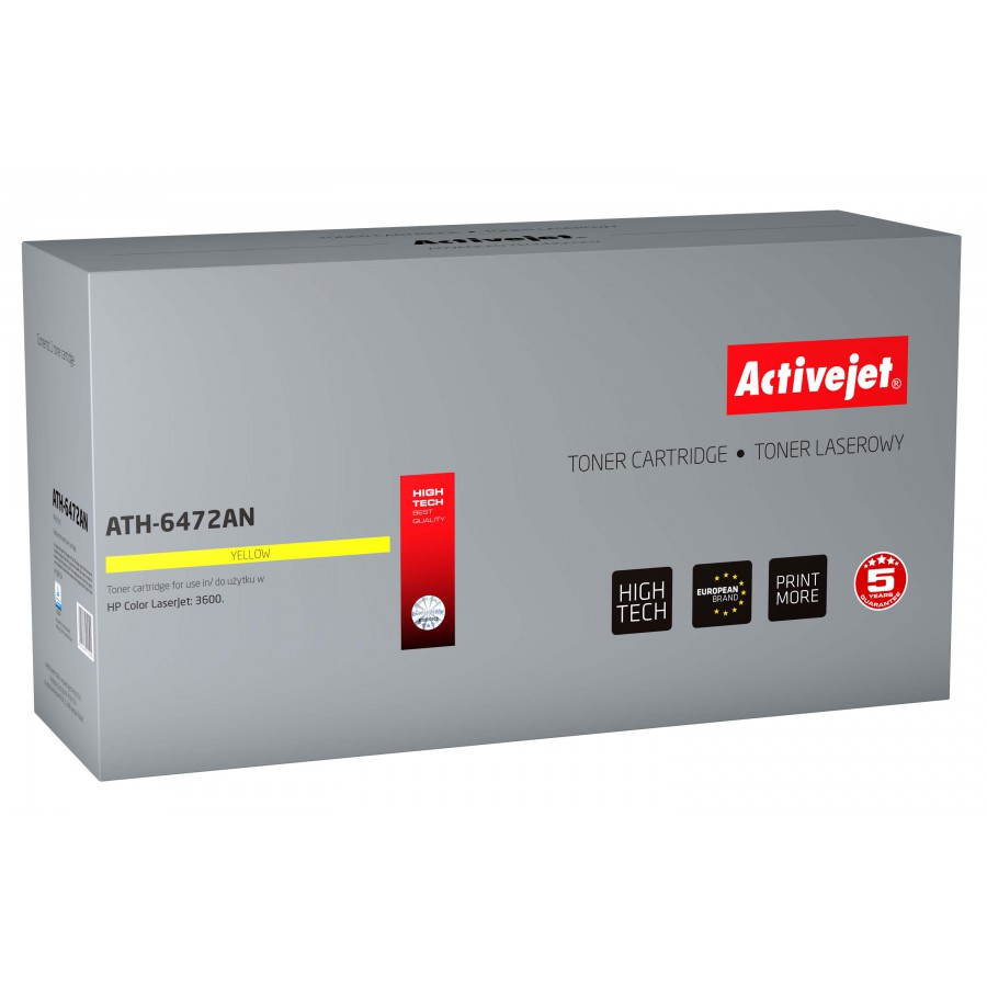 ActiveJet ATH-6472AN toner laserowy do drukarki HP zamiennik Q6472A 4000stron