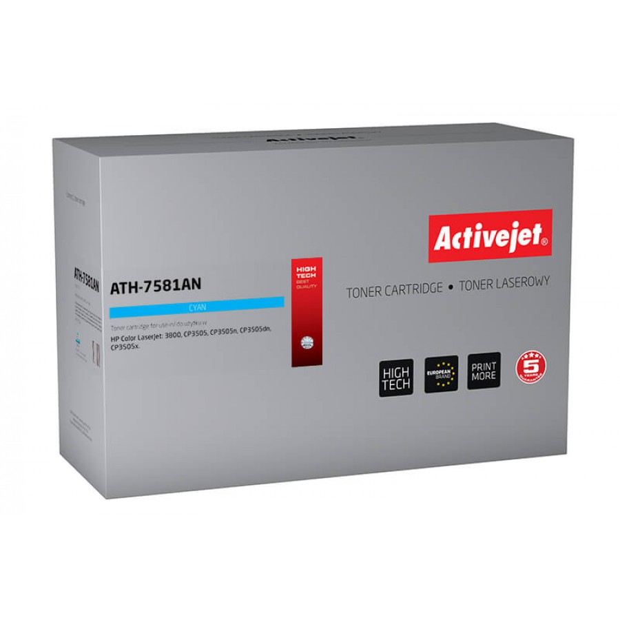 ActiveJet ATH-7581AN toner laserowy do drukarki HP zamiennik Q7581A 6000stron