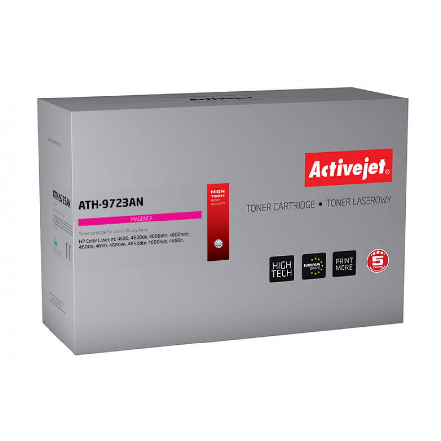 ActiveJet ATH-9723AN toner laserowy do drukarki HP zamiennik C9723A 8000stron