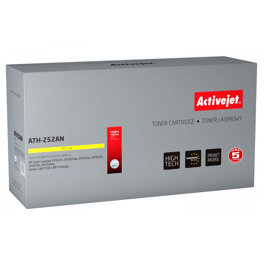 Activejet ATH-252an Toner Laserowy Do Drukarki HP Zamiennik Ce252a 7000stron