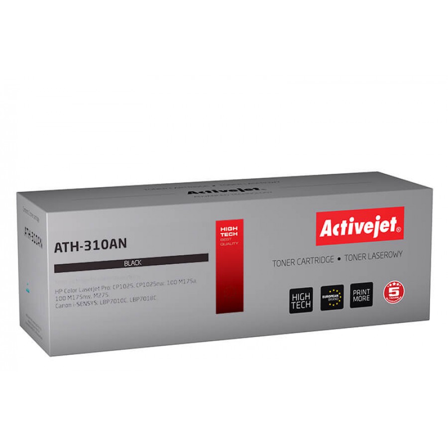 Activejet ATH-310an Toner Laserowy Do Drukarki HP Zamiennik Ce310a 1200stron