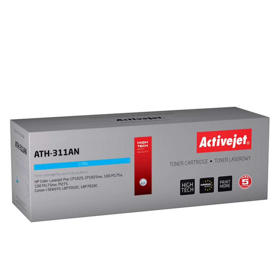 Activejet ATH-311an Toner Laserowy Do Drukarki HP Zamiennik Ce311a 1000stron