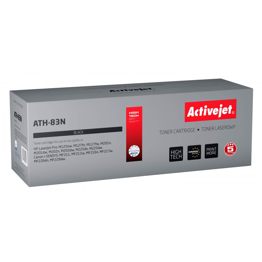 Activejet ATH-83N czarny toner do drukarki laserowej HP zamiennik 83A CF283A 1500stron