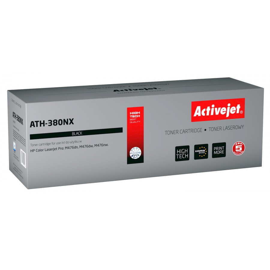 Activejet ATH-380nx Czarny Toner Do Drukarki Laserowej HP Zamiennik Cf380x 4400stron