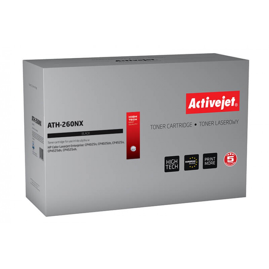 Toner Activejet ATH-260NX zamiennik HP 649X CE260X 17000str. czarny