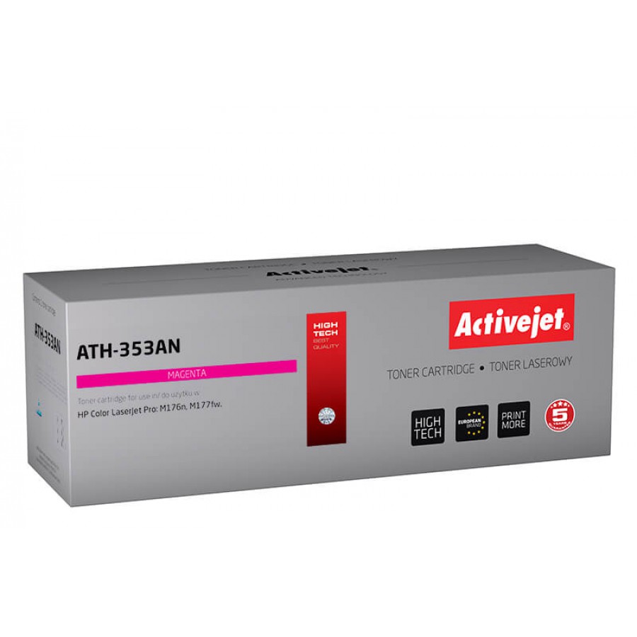 Activejet ATH-353an Toner Magenta Do Drukarki Laserowej HP Zamiennik Cf353a 1100stron