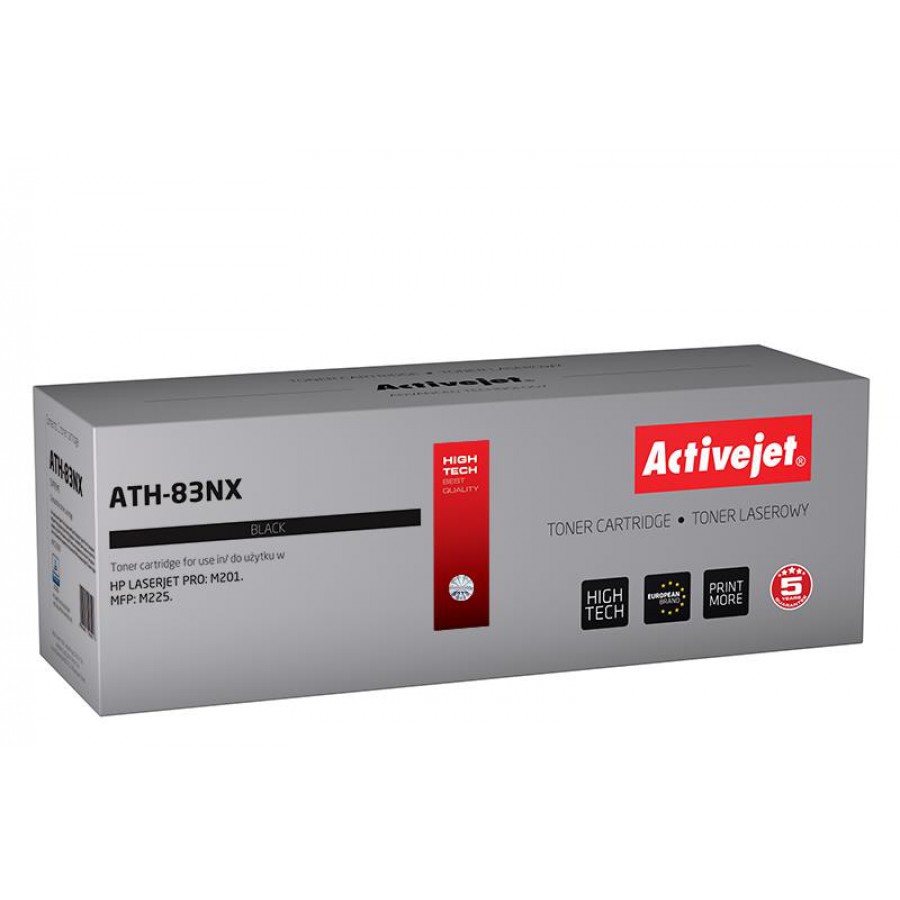 Toner Activejet ATH-83NX zamiennik HP 83X CF283X 2200str. czarny