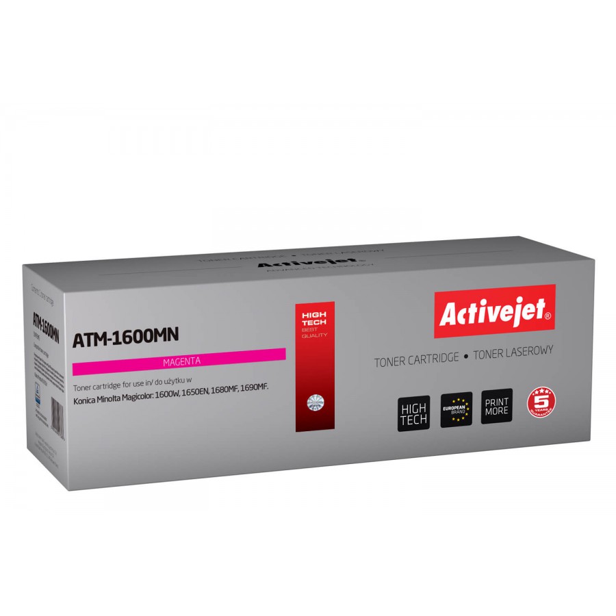 Activejet ATM-1600mn Toner Laserowy Do Drukarki Minolta Zamiennik A0v30ch 2500stron