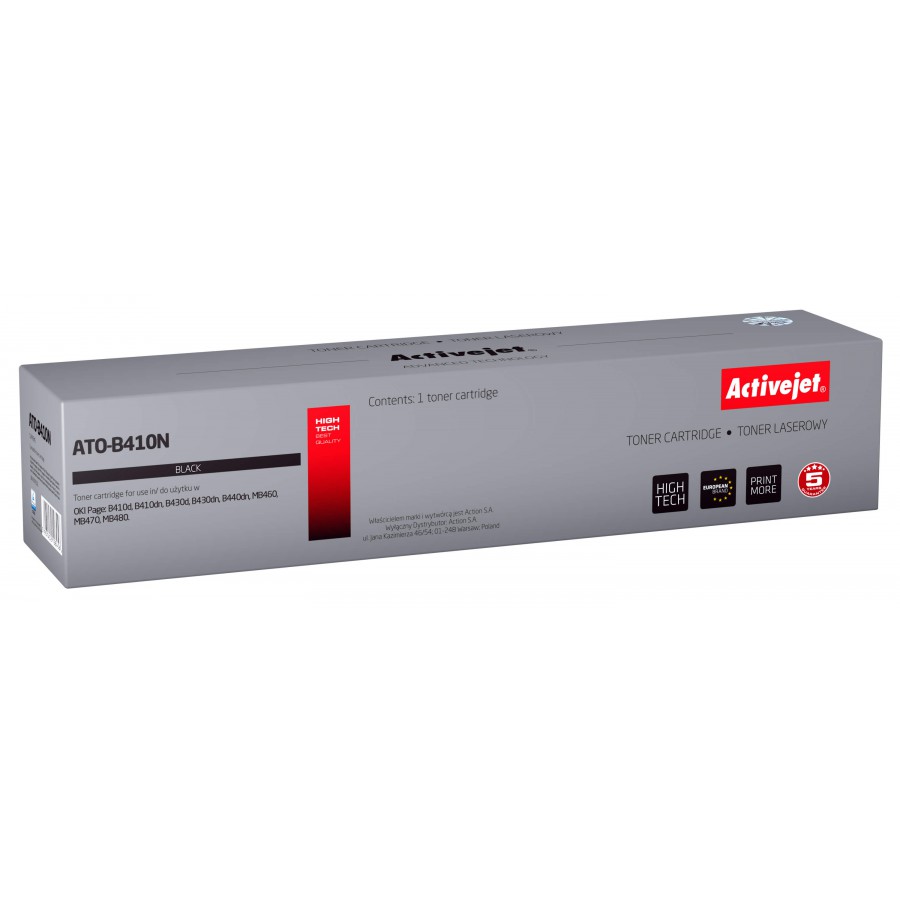 ActiveJet ATO-B410N [AT-B410N] toner laserowy do drukarki OKI zamiennik 43979102 3500stron