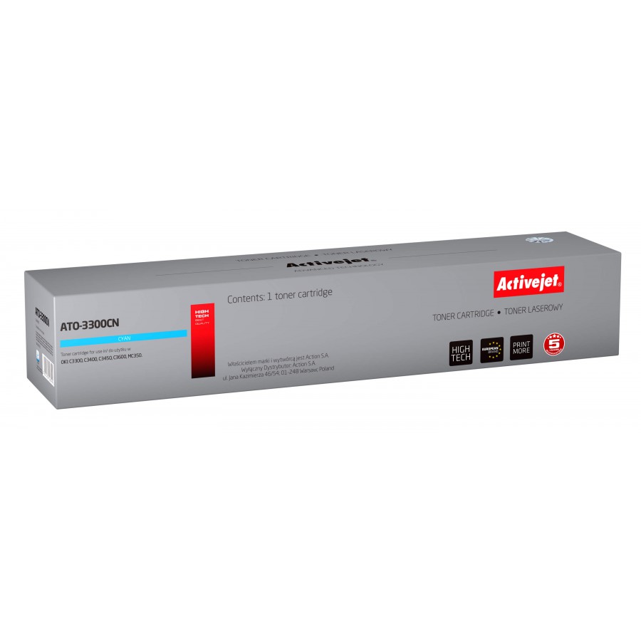 ActiveJet ATO-3300CN [AT-3300CN] toner laserowy do drukarki OKI zamiennik 43459331 2500stron