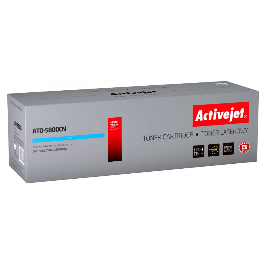 ActiveJet ATO-5800CN toner laserowy do drukarki OKI zamiennik 43324423 5000stron