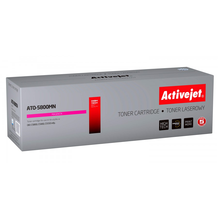 ActiveJet ATO-5800MN [AT-5800MN] toner laserowy do drukarki OKI zamiennik 43324422 5000stron