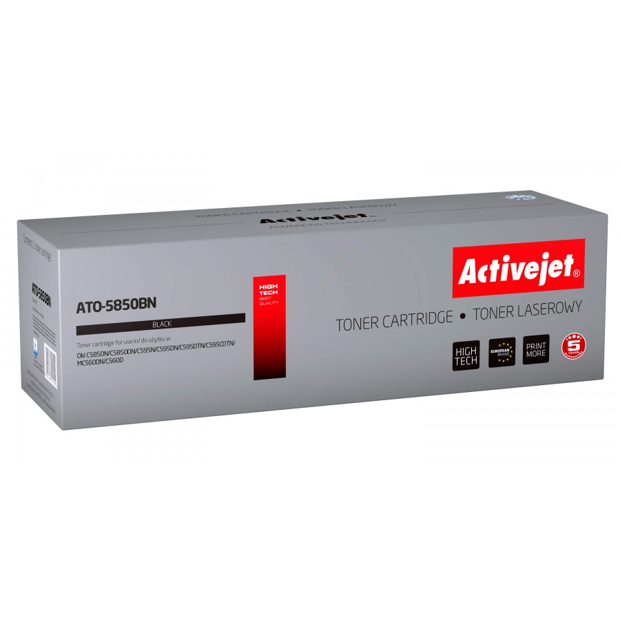 ActiveJet ATO-5850BN toner laserowy do drukarki OKI zamiennik 43865724 8000stron