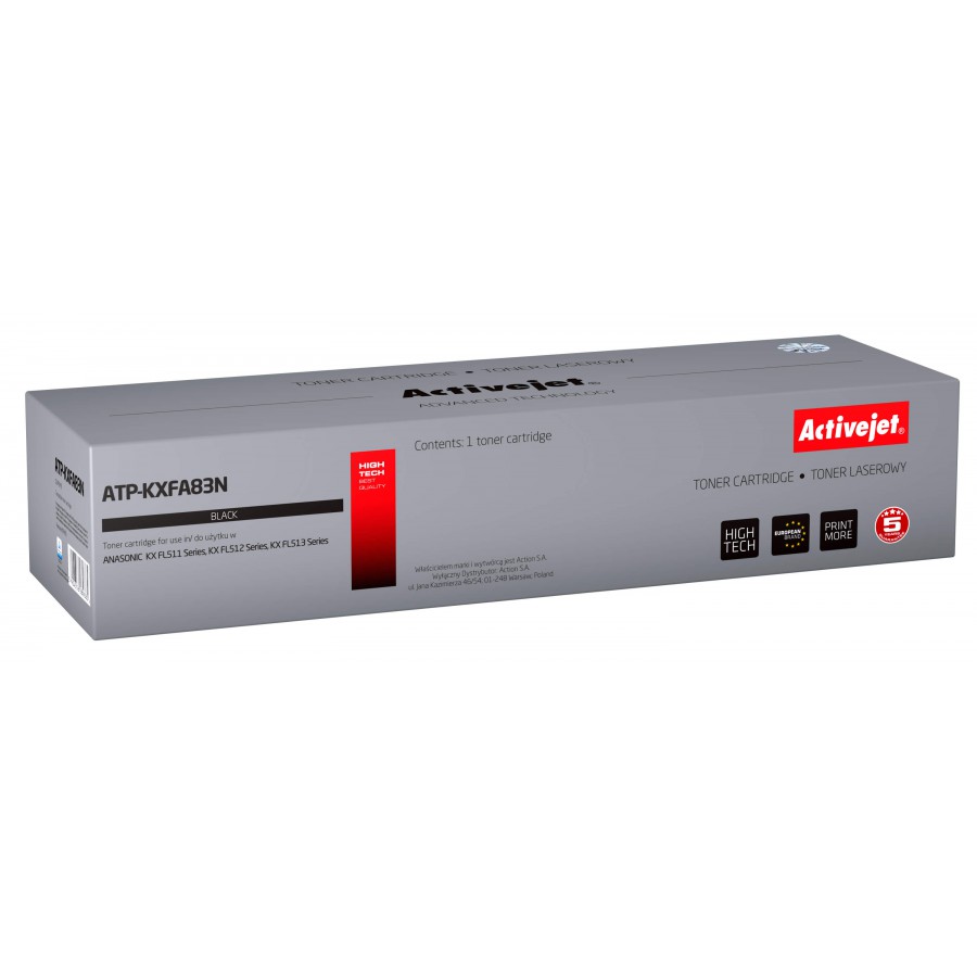 ActiveJet ATP-KXFA83N [AT-KXFA83N] toner laserowy do drukarki Panasonic zamiennik KXFA83 2500stron